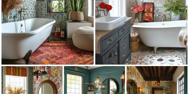 Beautiful Eclectic Bathrooms That Really Inspire TopsDecor