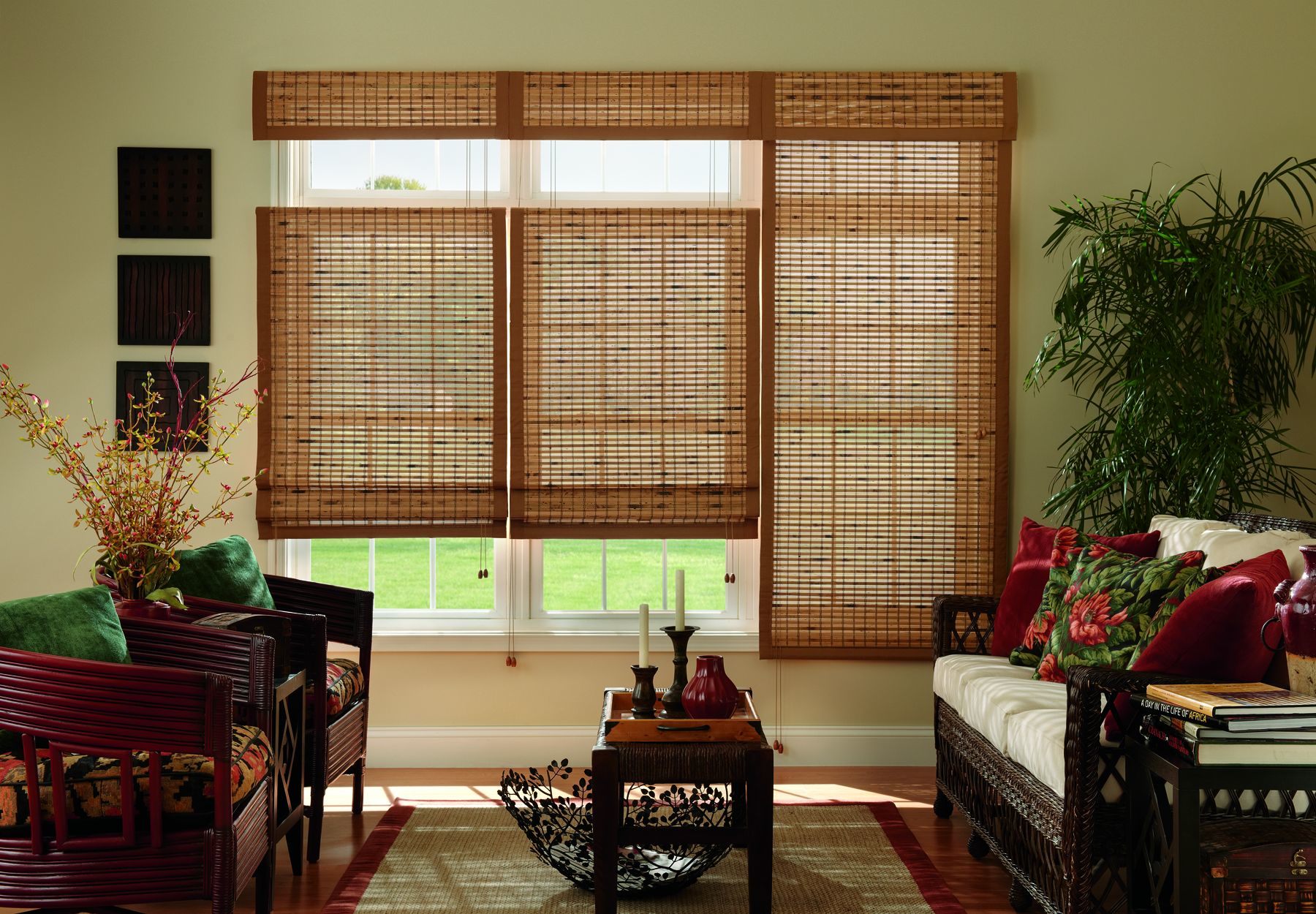 Bamboo blinds  85