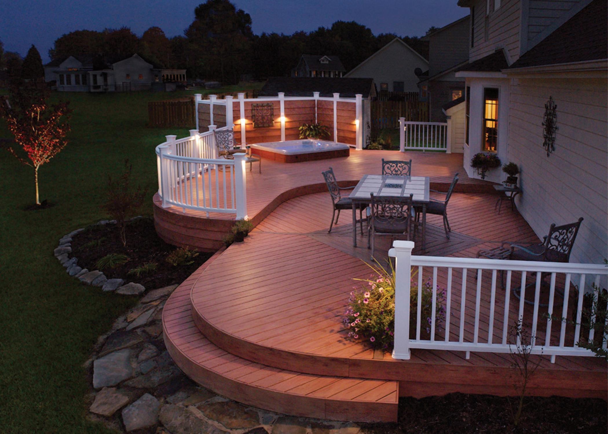 Create beautiful Patio decks to your old home garden
