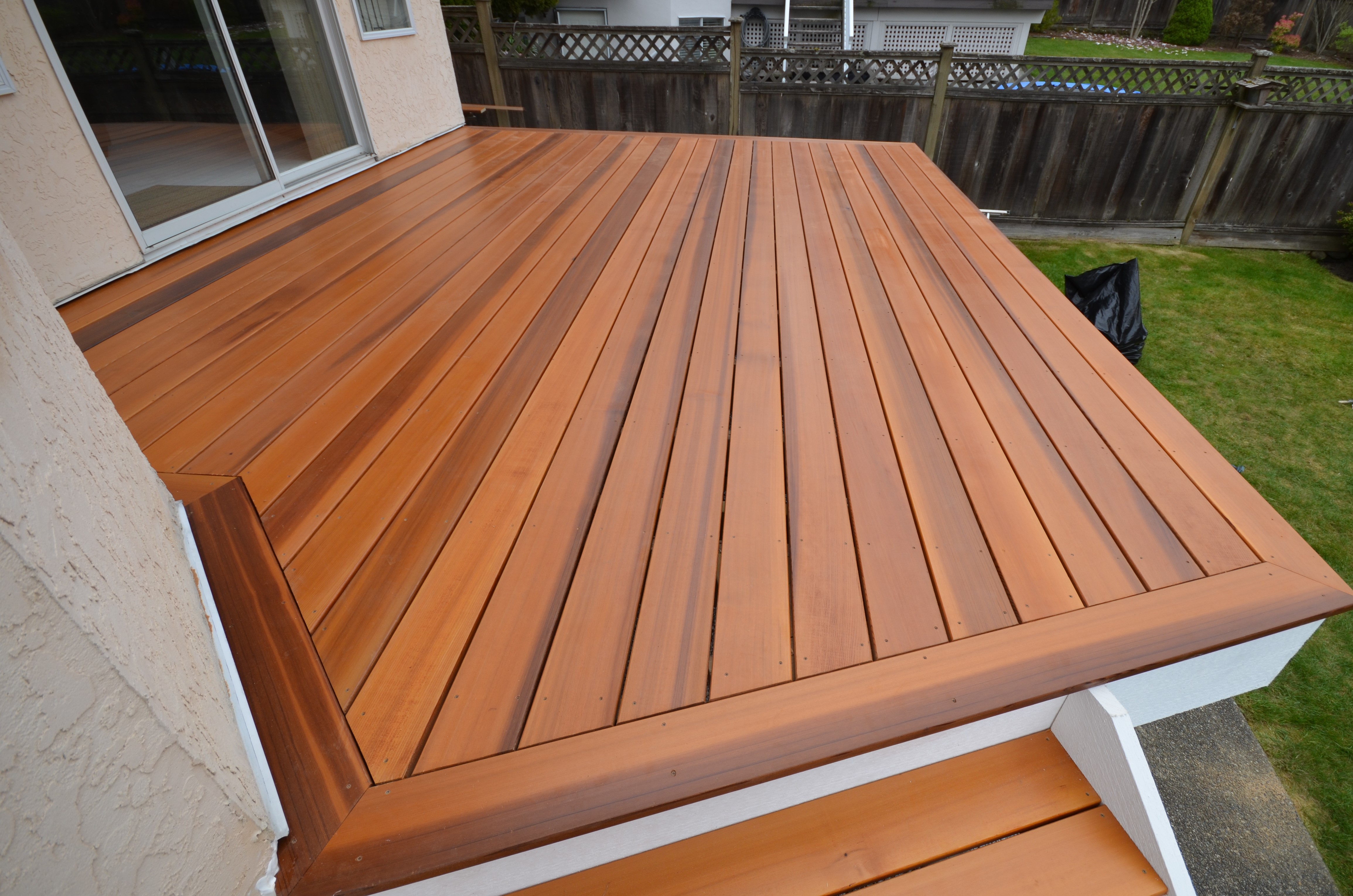 Cedar decking are easy to use and manage