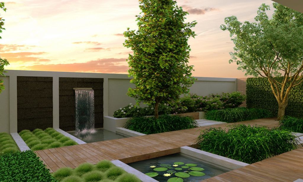 contemporary garden design  11