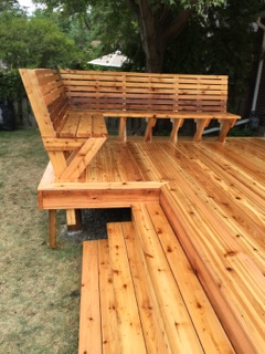 deck benches  26