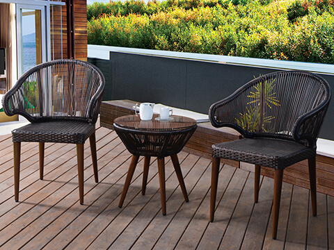 Reveal exact beauty of the space with different deck furniture ideas