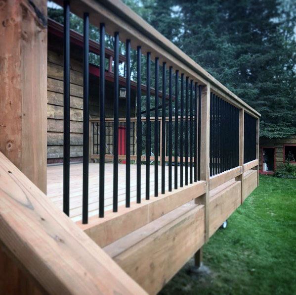 Deck railing ideas  68