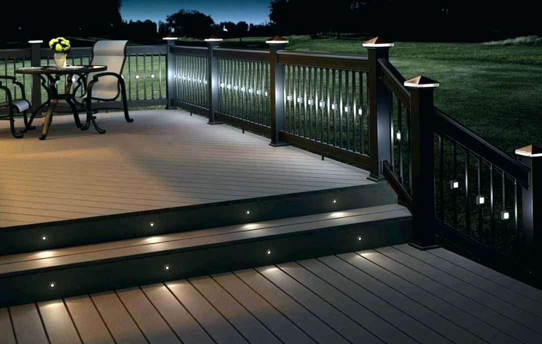 Different color of decking lights gives different type of pleasure
