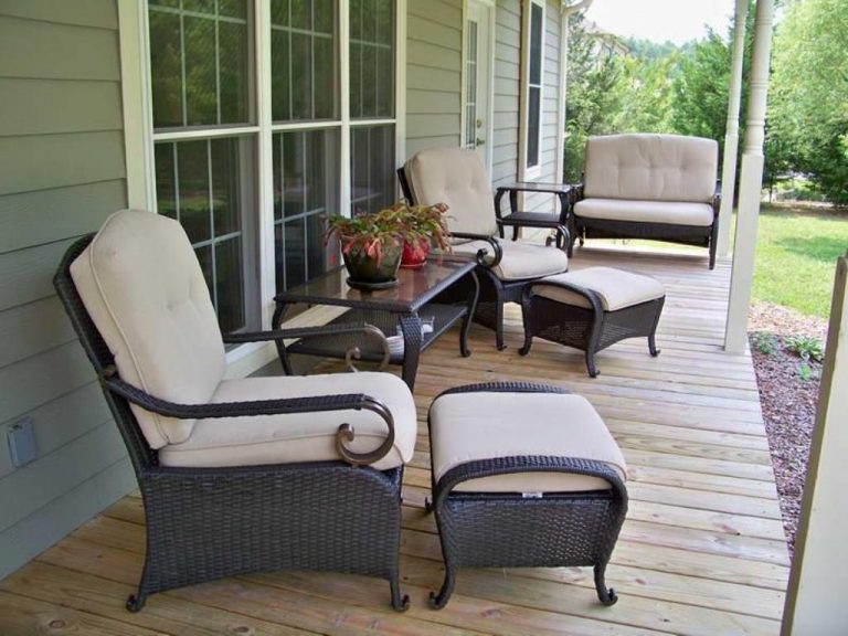 Make your porch appealing with elegant front porch furniture ...