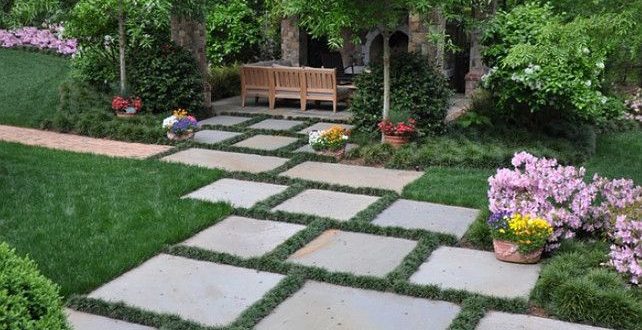 Make garden attractive and beautiful with garden pavers – TopsDecor.com