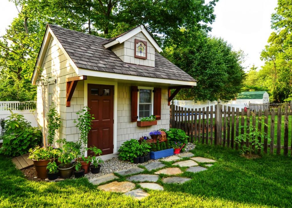 Build stylish garden shed designs