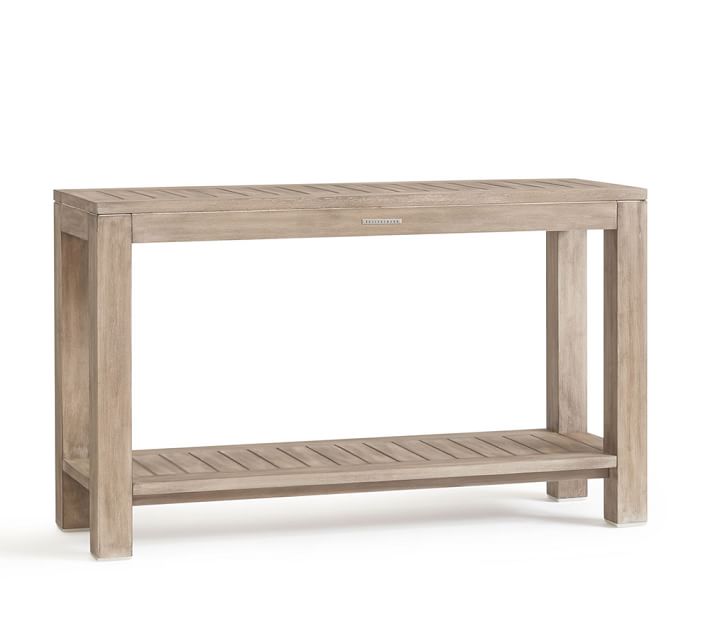 Outdoor console tables for style and storage