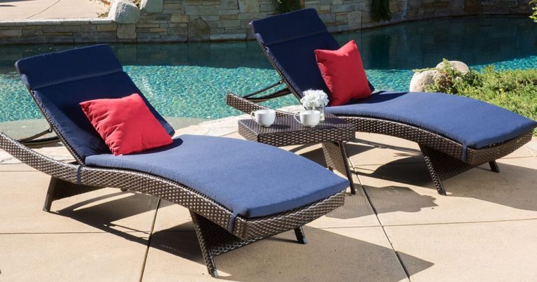 Your pool with stylish outdoor pool furniture – TopsDecor.com