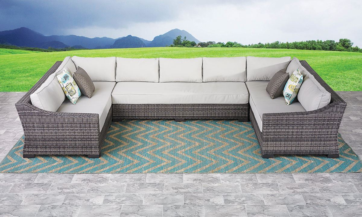 Perfect Outdoor Sectional Elements