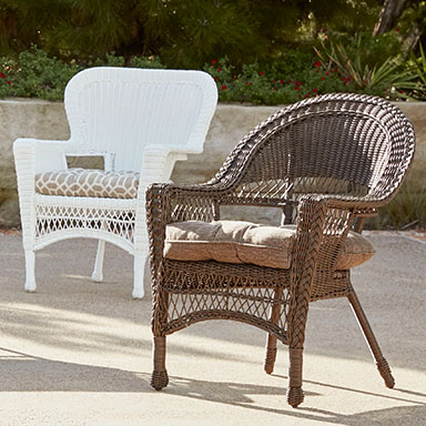 Outdoor wicker chairs  43