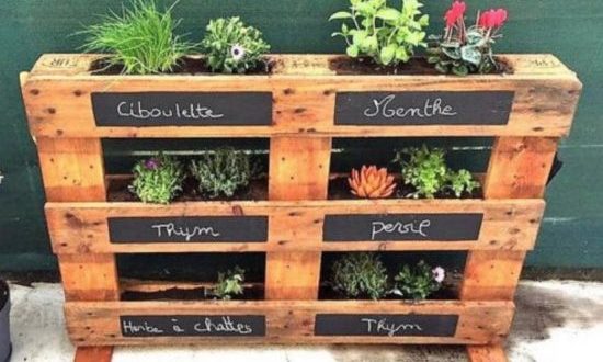 Creative Pallet Garden Ideas – TopsDecor.com