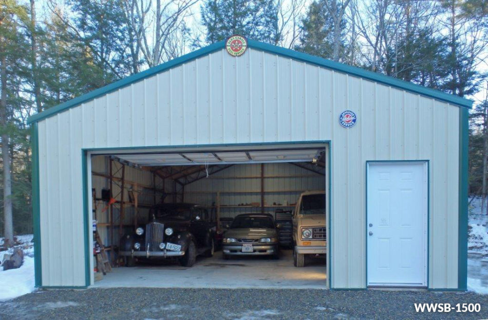 Steel garage  16