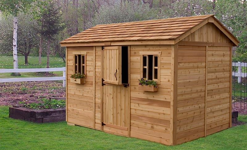 wooden sheds  38