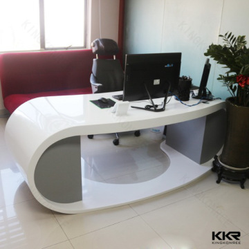 KKR office desk, China Office furniture acrylic solid surface CEO