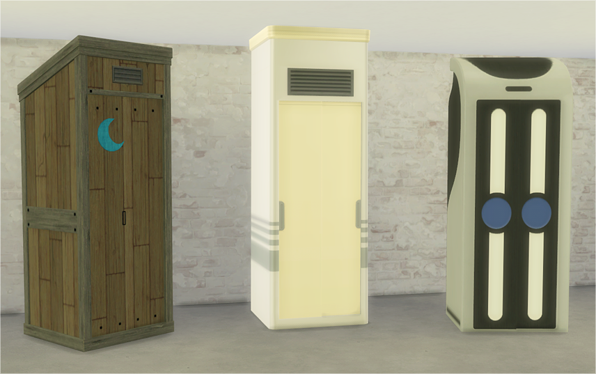 The Sims 4 Custom Content: All-in-one Bathroom