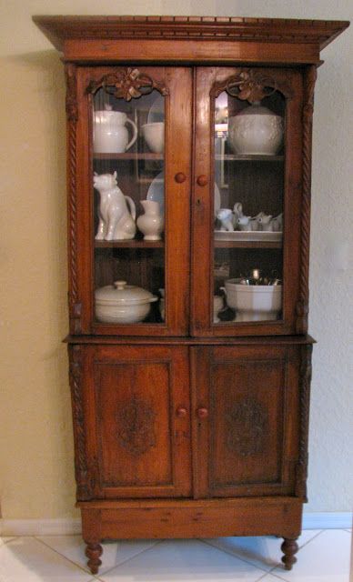 MAY DAYS: Craigslist Antique Cupboard | my dream antique kitchen