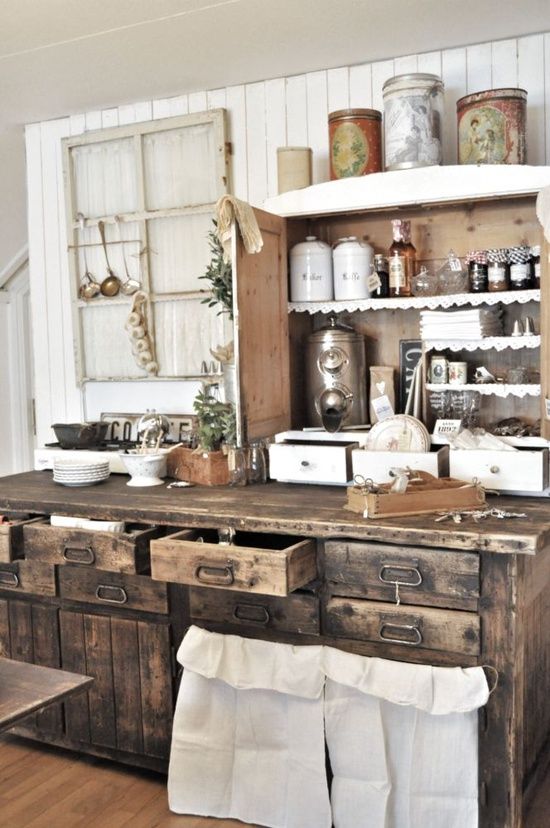 Antique Kitchen Cabinets Archives - Arts Perk