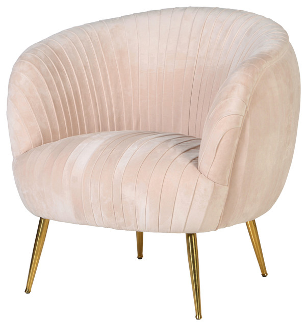 Marilyn Velvet Armchair - Contemporary - Armchairs & Accent Chairs