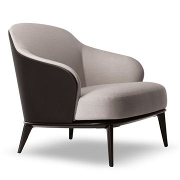 Minotti Leslie Armchair - Style # LESP78xx, Modern Armchair