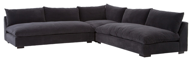 Seating – armless sectional
sofa