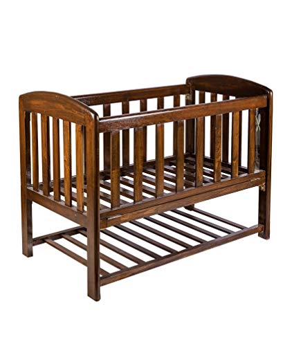 Buy Teak Wood Baby Crib / Baby Cot / Baby Bed with mattress. Online