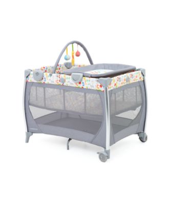 mothercare bassinet travel cot with changer and sounds unit - hello