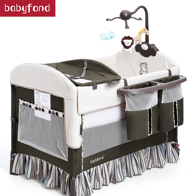 2018 Baby Cribs Valdera baby game bed newborn use Foldable