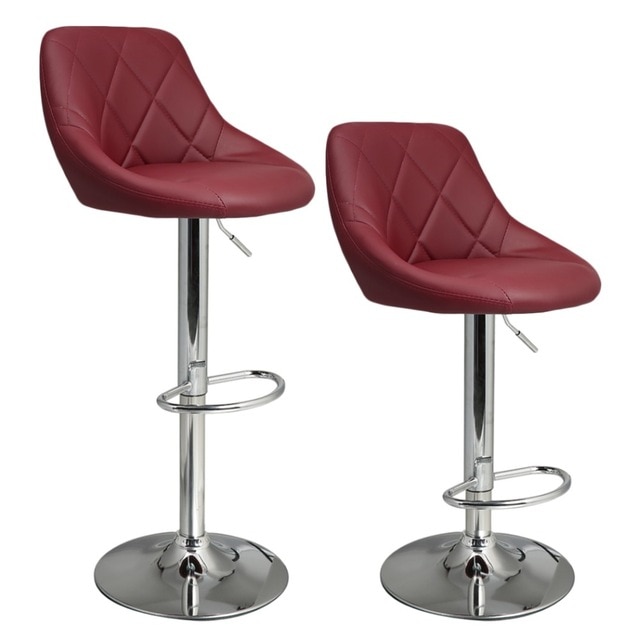 Bar Chairs Topsdecor, Deandre Adjustable Height Swivel Bar Stool