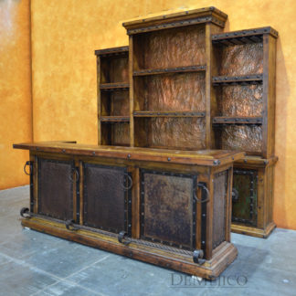 Rustic Bar Furniture, Old World Style Furniture, Rustic Bars - DeMejico