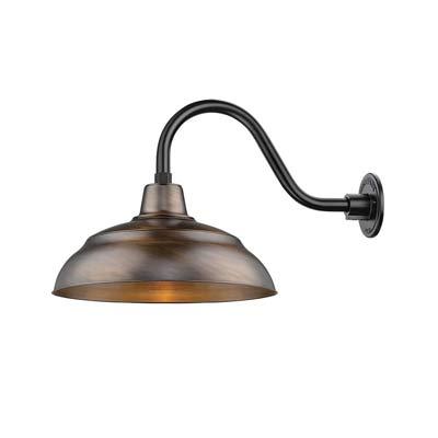 Outdoor Gooseneck Barn Lights | RLM Gooseneck Light Fixtures