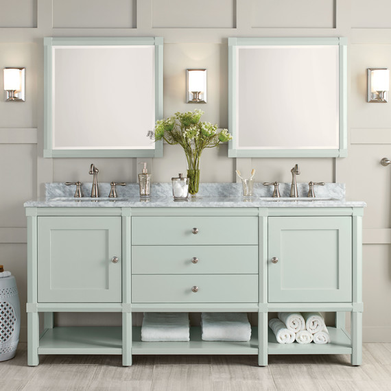 These Bath Vanities Deliver on Storage and Style | Martha Stewart