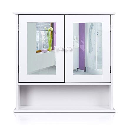 Amazon.com: HOMFA Bathroom Wall Cabinet Multipurpose Kitchen