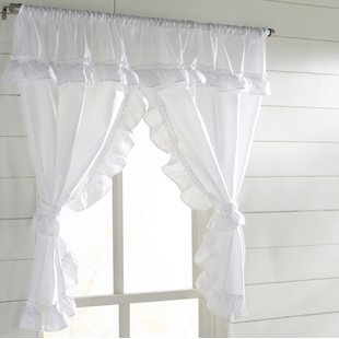 Window Curtains For Bathroom | Wayfair