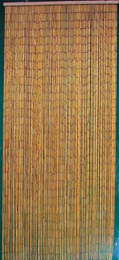 Amazon.com: Natural Bamboo Beaded Curtain 125 Strands (+hanging