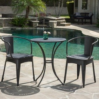 Buy Black Outdoor Bistro Sets Online at Overstock | Our Best Patio