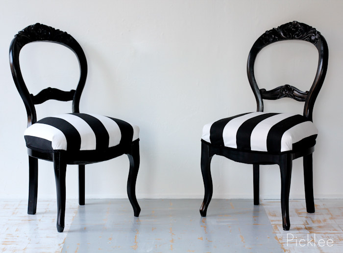 Black And White Chairs Decor Ideas u2014 The Home Redesign