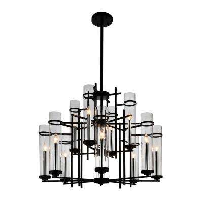 Black - Industrial - E12 - Chandeliers - Lighting - The Home Depot