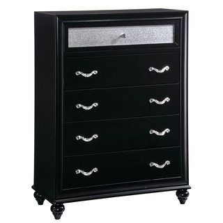 Shop Barzini 5-drawer Chest with Metallic Drawer Front - Free