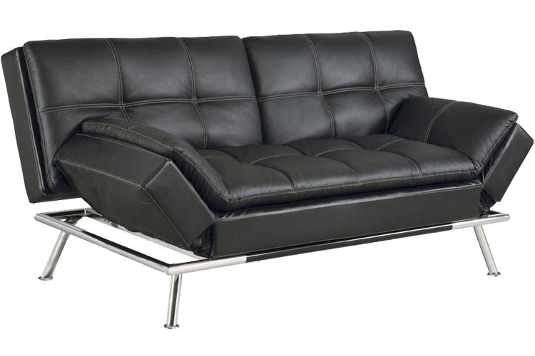 Best Futon Couch | Matrix Convertible Futon Sofa Bed Sleeper Black
