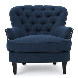 Styling tips for a blue
armchair