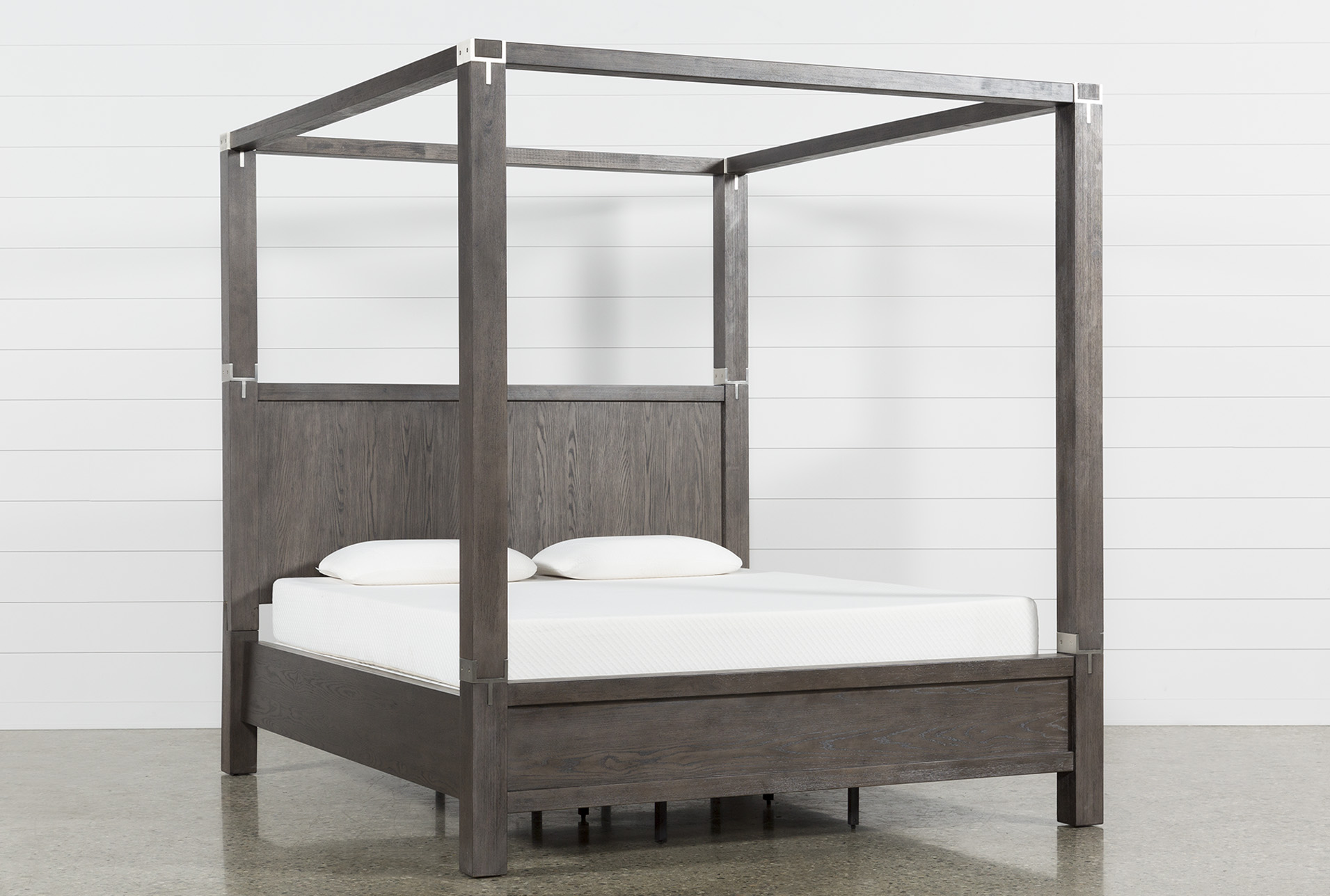 Helms California King Canopy Bed | Living Spaces