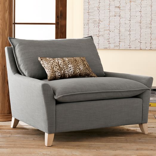 Bliss Down-Filled Chair-and-a-Half | west elm