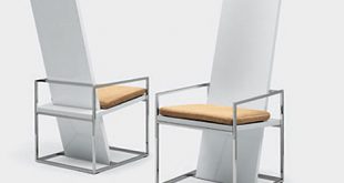 Straight Dining Chair Design by Ferruccio Laviani
