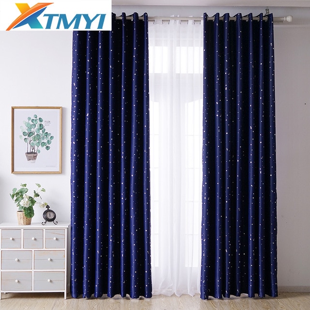 Star Children Blackout curtains for living room kids room curtain