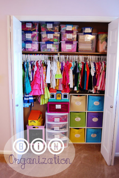 Closet organization ideas - Kid to Kid