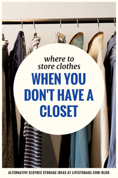 10 Clothes Storage Ideas When You Have No Closet