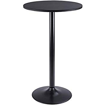 Amazon.com: Furmax Bistro Pub Table Round Bar Height Cocktail Table