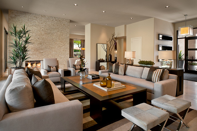 Ownby Design - Contemporary - Living Room - Phoenix - by Ownby Design